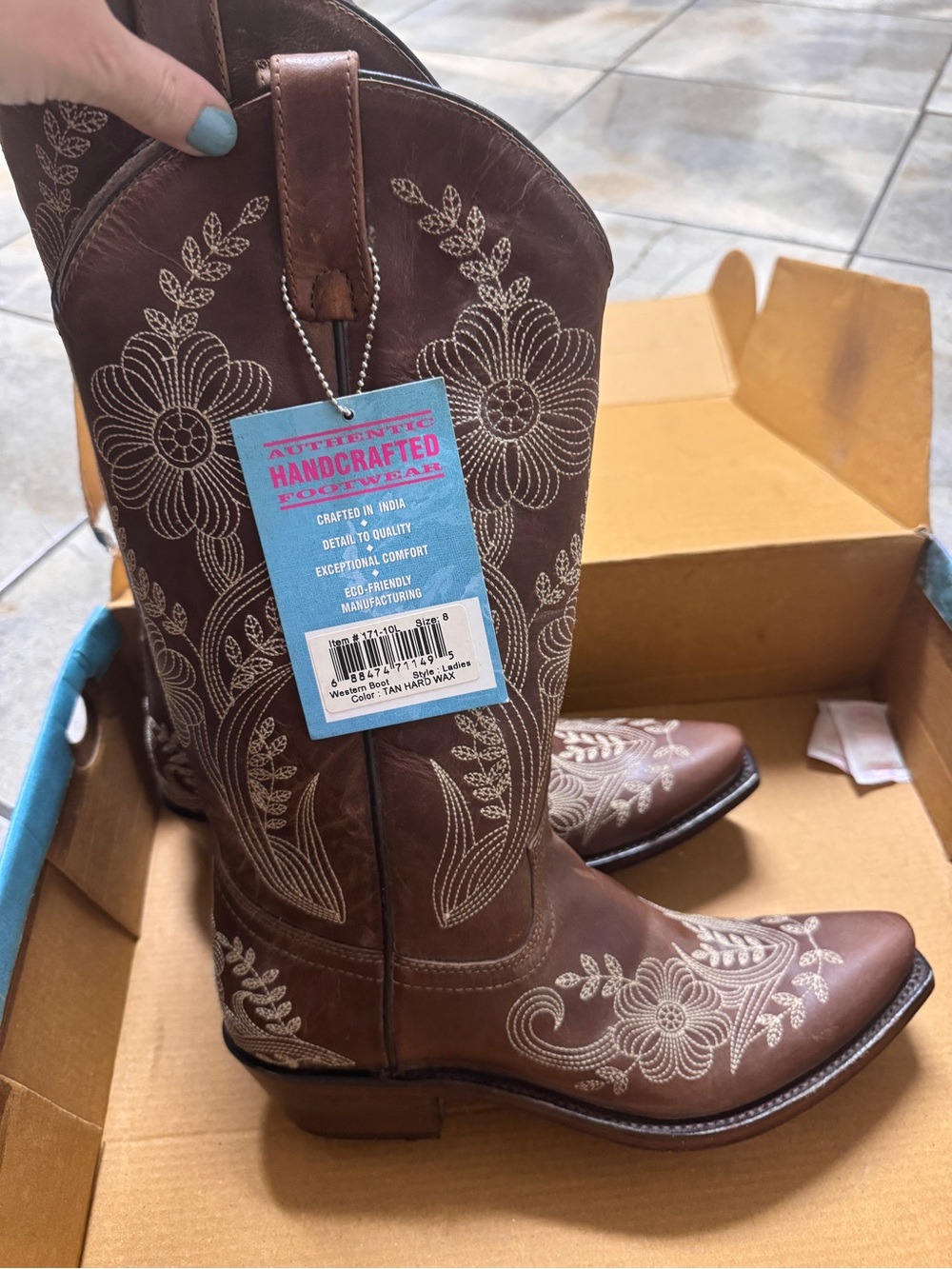 Gypsy Rose western heeled boots